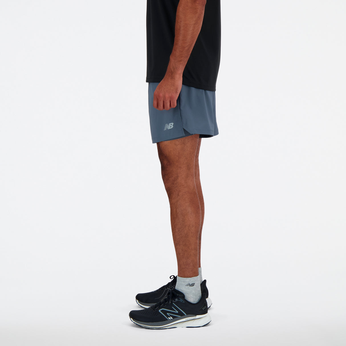 New Balance - AC Lined Short 5" - Men's