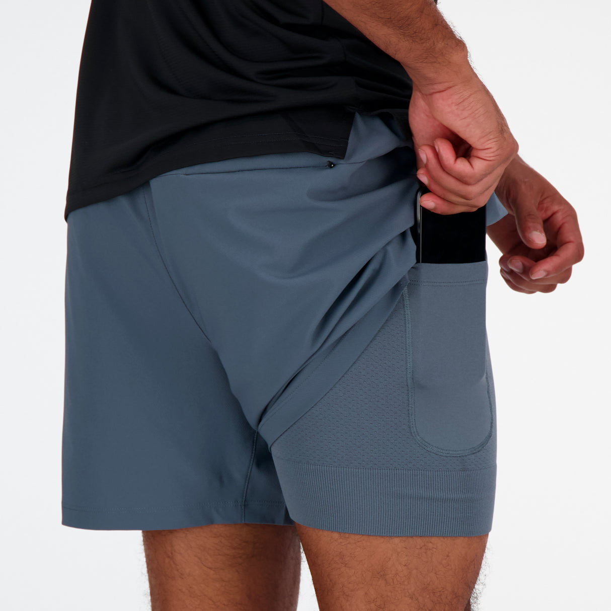 New Balance - AC Lined Short 5" - Men's