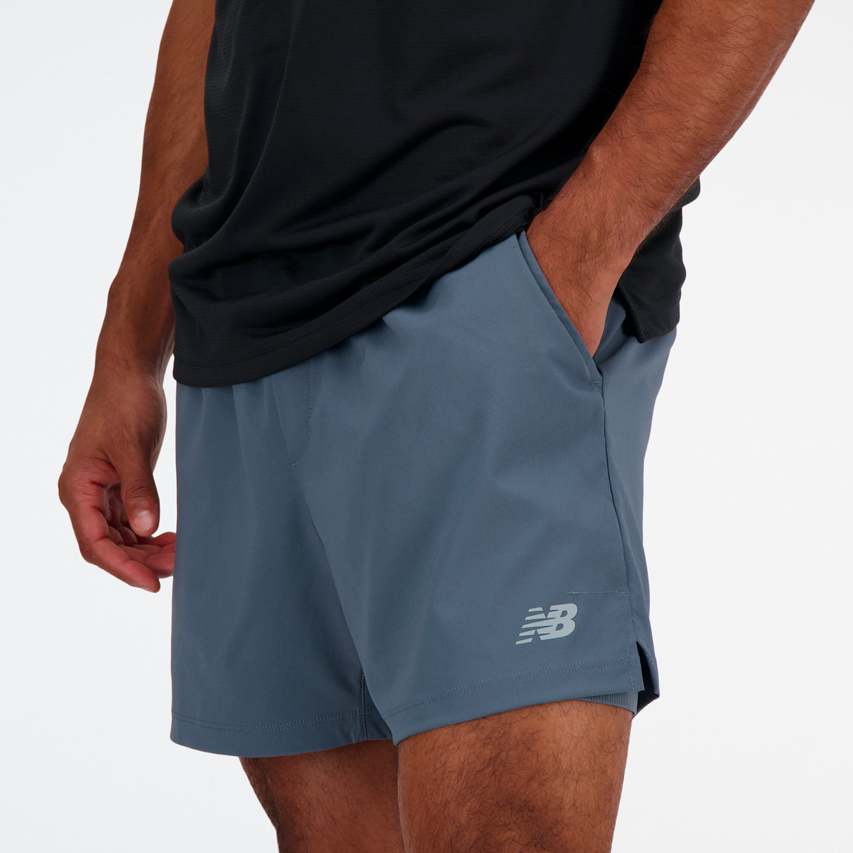 New Balance - AC Lined Short 5" - Men's