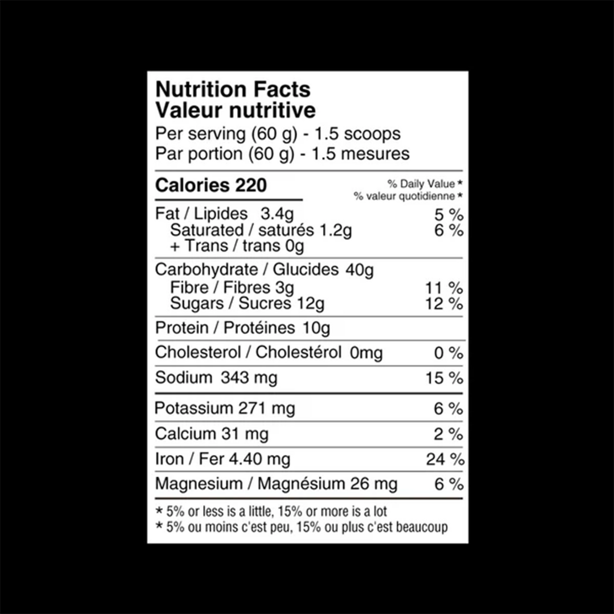 Naak - Mélange de récupération complet - Sachet de 60g