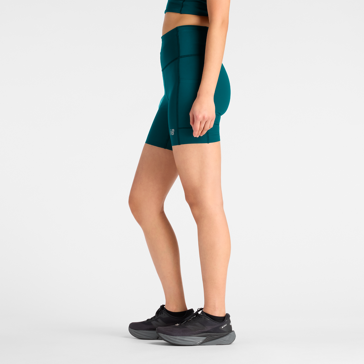 New Balance - Sleek Storage Race Short - Femme