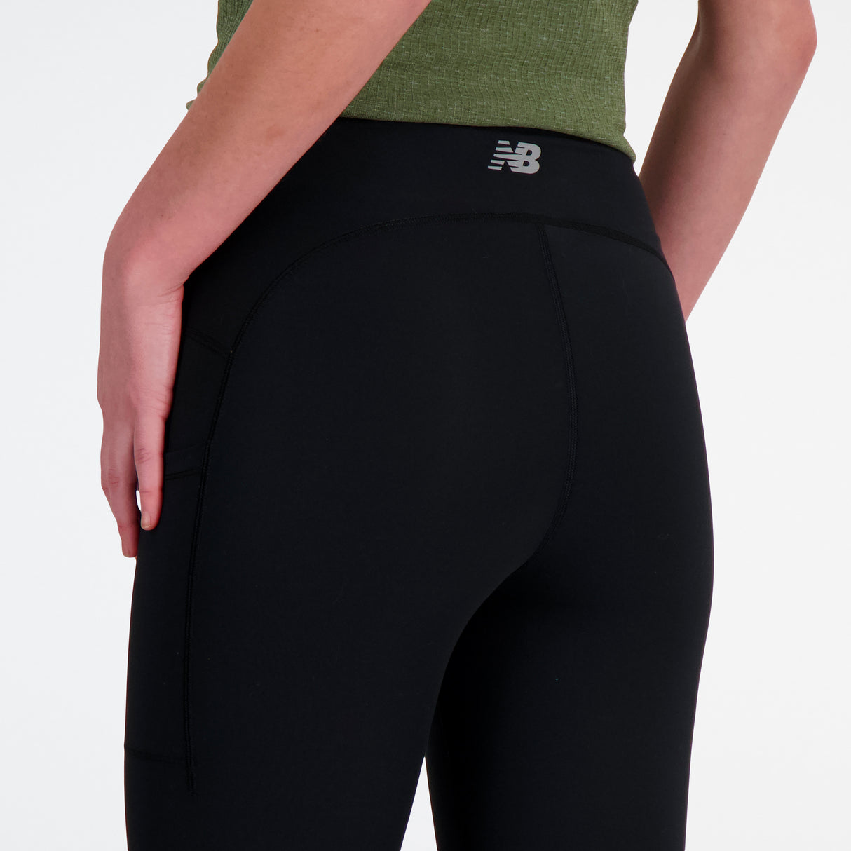 New Balance - NB Sleek Pocket High Rise Leggings 23" - Women's 