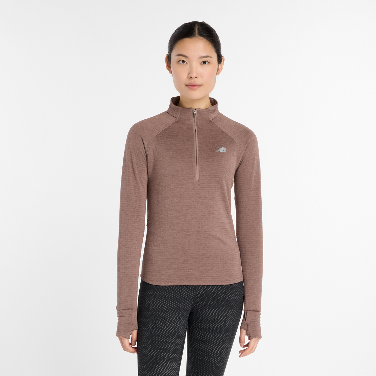 New Balance - Athletics Heat Grid Half Zip - Femme