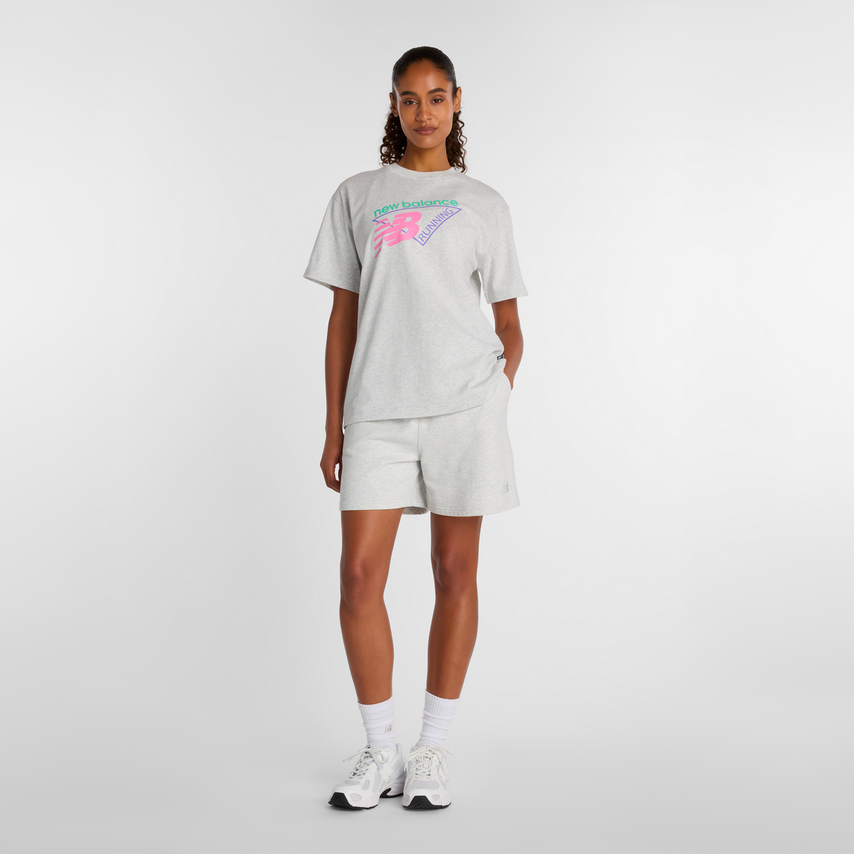New Balance - Neon Relaxed T-Shirt - Femme