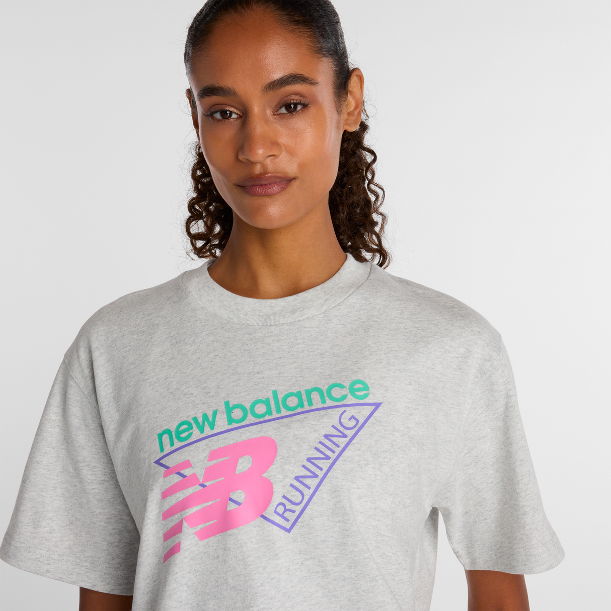 New Balance - Neon Relaxed T-Shirt - Femme