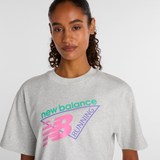 New Balance - Neon Relaxed T-Shirt - Femme