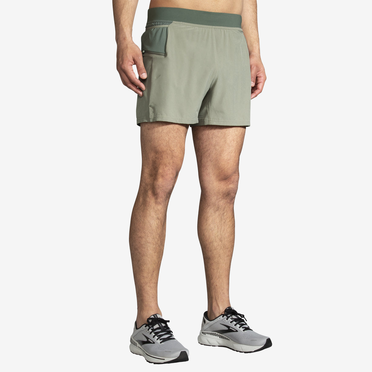 Brooks - Sherpa 5" 2-in-1 Shorts - Men's