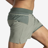 Brooks - Sherpa 5" 2-in-1 Shorts - Men's