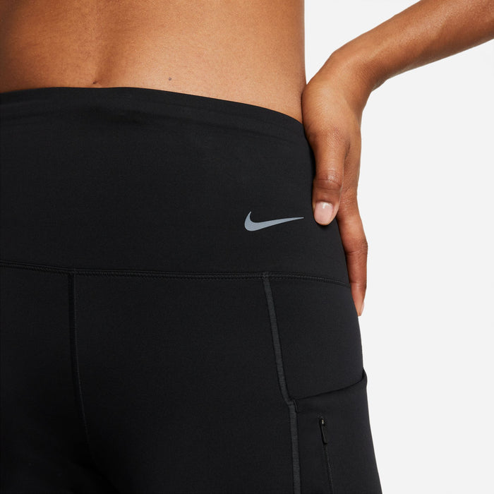 Nike - Go Women's Firm-Support High-Waisted 8" Biker Shorts with Pockets - Femme