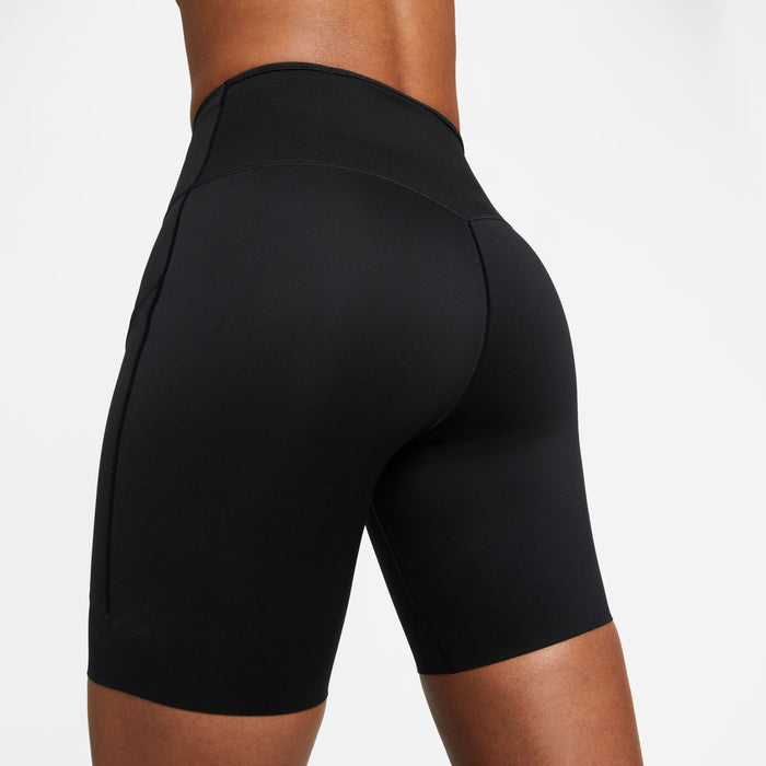Nike - Go Women's Firm-Support High-Waisted 8" Biker Shorts with Pockets - Women's