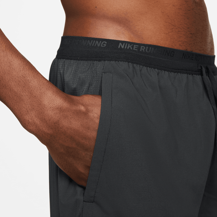 Nike - Men's Dri-FIT 5" Stride Brief-Lined Running Shorts