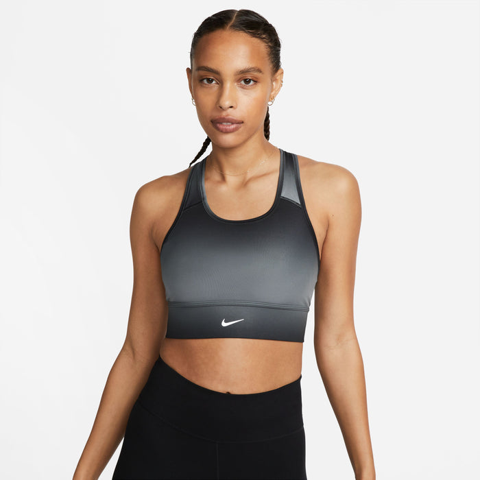 Nike Women's Swoosh Medium Support Padded Longline Sports Bra in