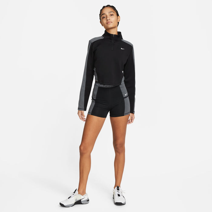 Nike - Pro High-Waisted 3" Training Shorts with Pockets - Women