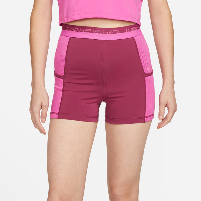 Nike - Pro High-Waisted 3 Training Shorts with Pockets - Women — Le  coureur nordique