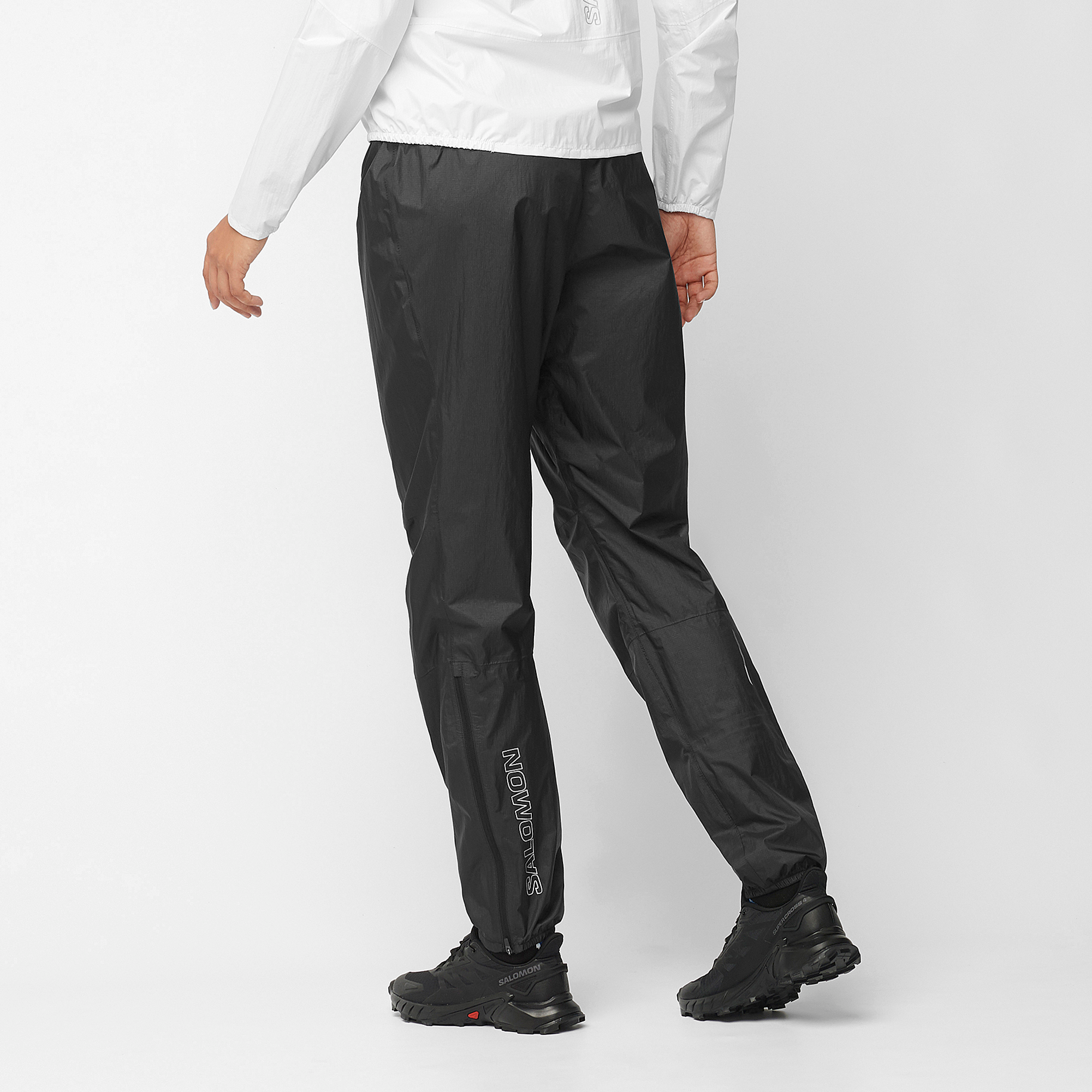 Salomon - Bonatti Waterproof Pant - Unisex - XXS / Deep Black