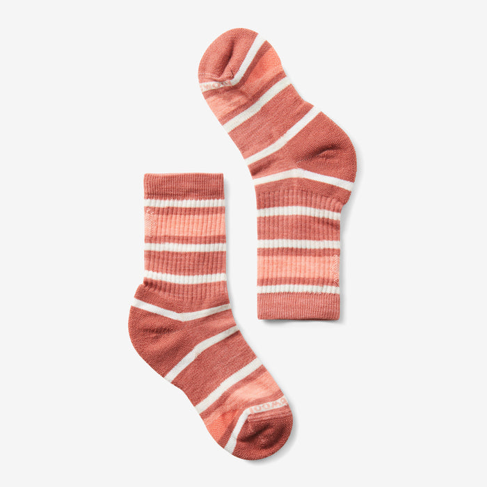 Smartwool - Hike Light Cushion Striped Crew Socks - Junior