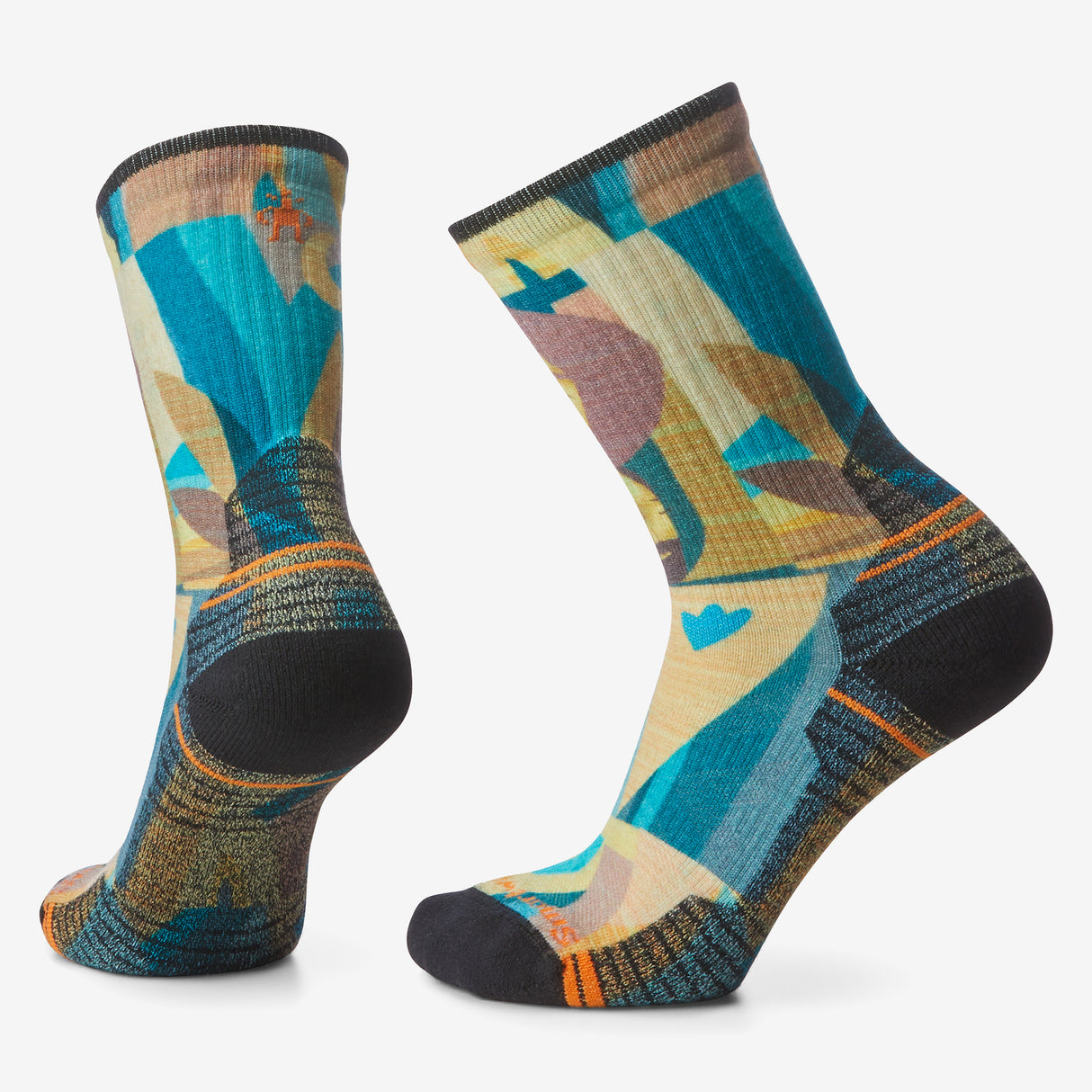 Smartwool - Hike Light Cushion Worst Crew Print Crew Socks - Femme