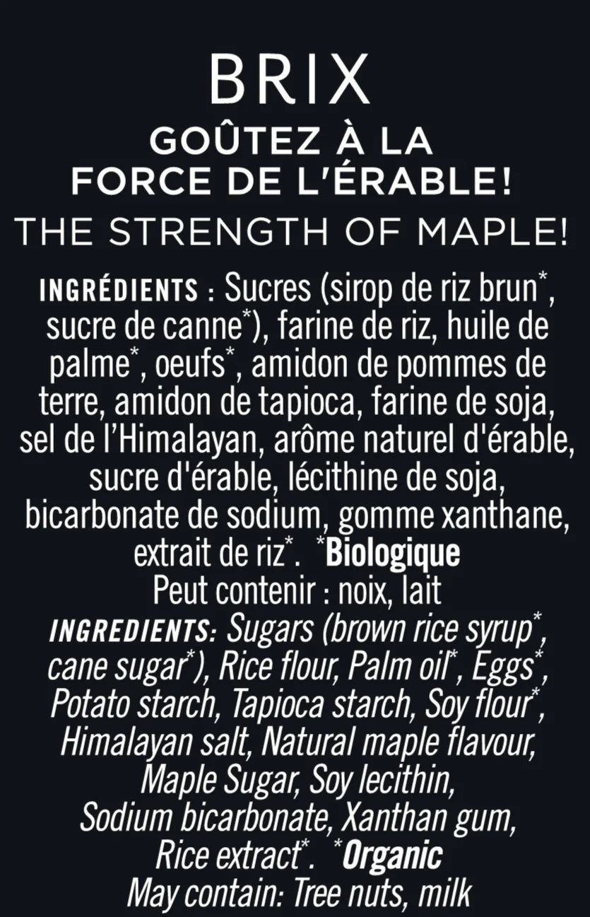 Brix - Gaufre énergétique 30g (Boîte de 24 unités)