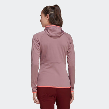 Adidas - Terrex Tech Fleece Lite Hooded - Femme - Le coureur nordique