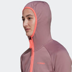 Adidas - Terrex Tech Fleece Lite Hooded - Femme - Le coureur nordique