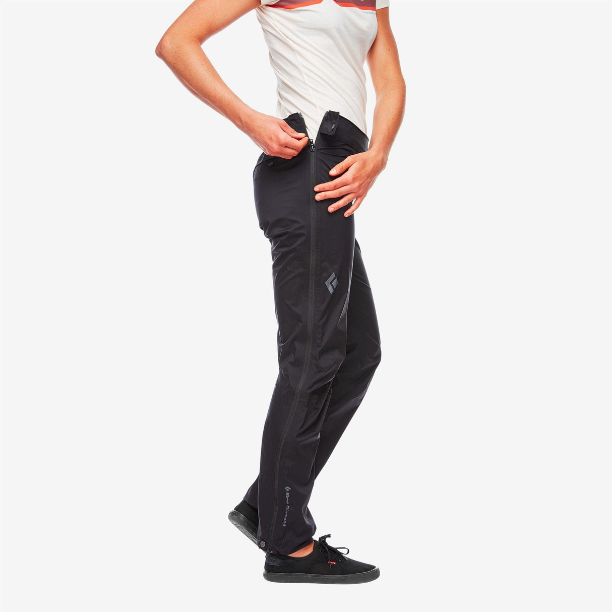 Black Diamond - Stormline Stretch FZ Rain Pants - Femme - Le coureur nordique