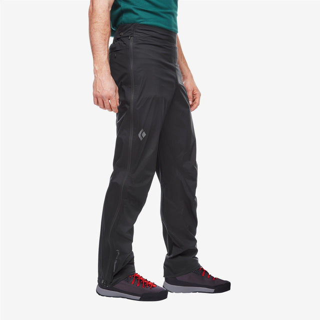 Black Diamond - Stormline Stretch FZ Rain Pants - Homme - Le coureur nordique