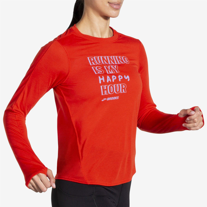 Women's Distance Long Sleeve Running Shirt