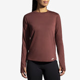 Brooks - Distance Long Sleeve - Femme - Le coureur nordique