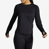 Brooks - Distance Long Sleeve - Femme - Le coureur nordique