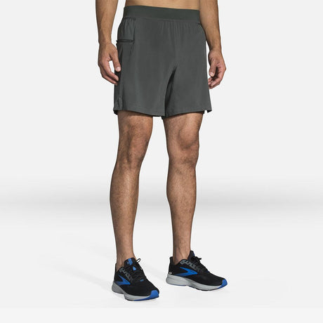 Brooks - Sherpa 7" 2-in-1 Short - Homme - Le coureur nordique