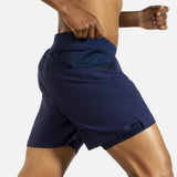 Brooks - Sherpa 7" 2-in-1 Short - Homme - Le coureur nordique