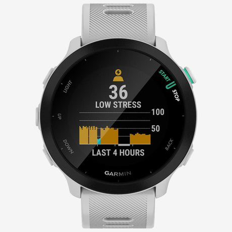 Garmin - Forerunner 55 - Blanc - Le coureur nordique