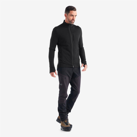 Icebreaker - Quantum III LS Zip - Homme - Le coureur nordique