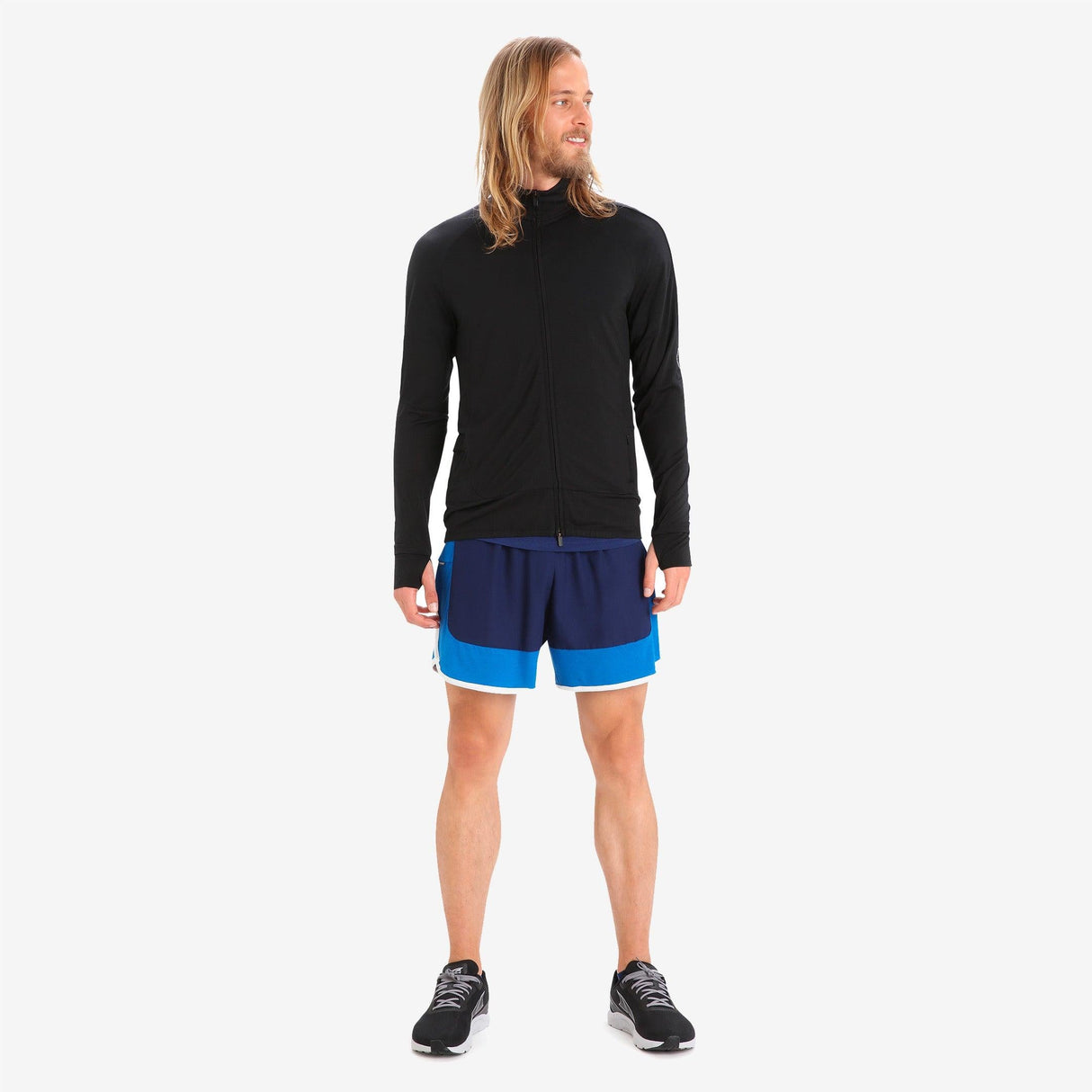 Icebreaker - ZoneKnit LS Zip - Homme - Le coureur nordique