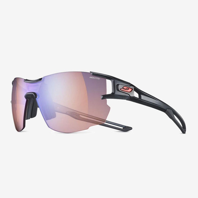 Julbo - Aerolite - Reactiv 1-3 High Contrast - Transclucent Black/Black - Le coureur nordique