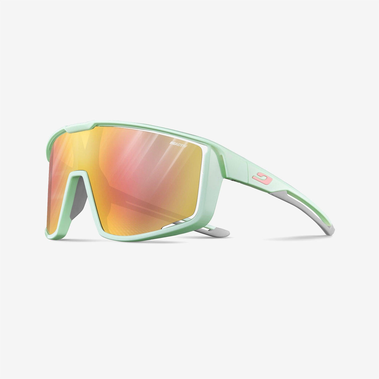 Julbo - Fury - Reactiv 1-3 - Mint/Grey/Pink - Le coureur nordique