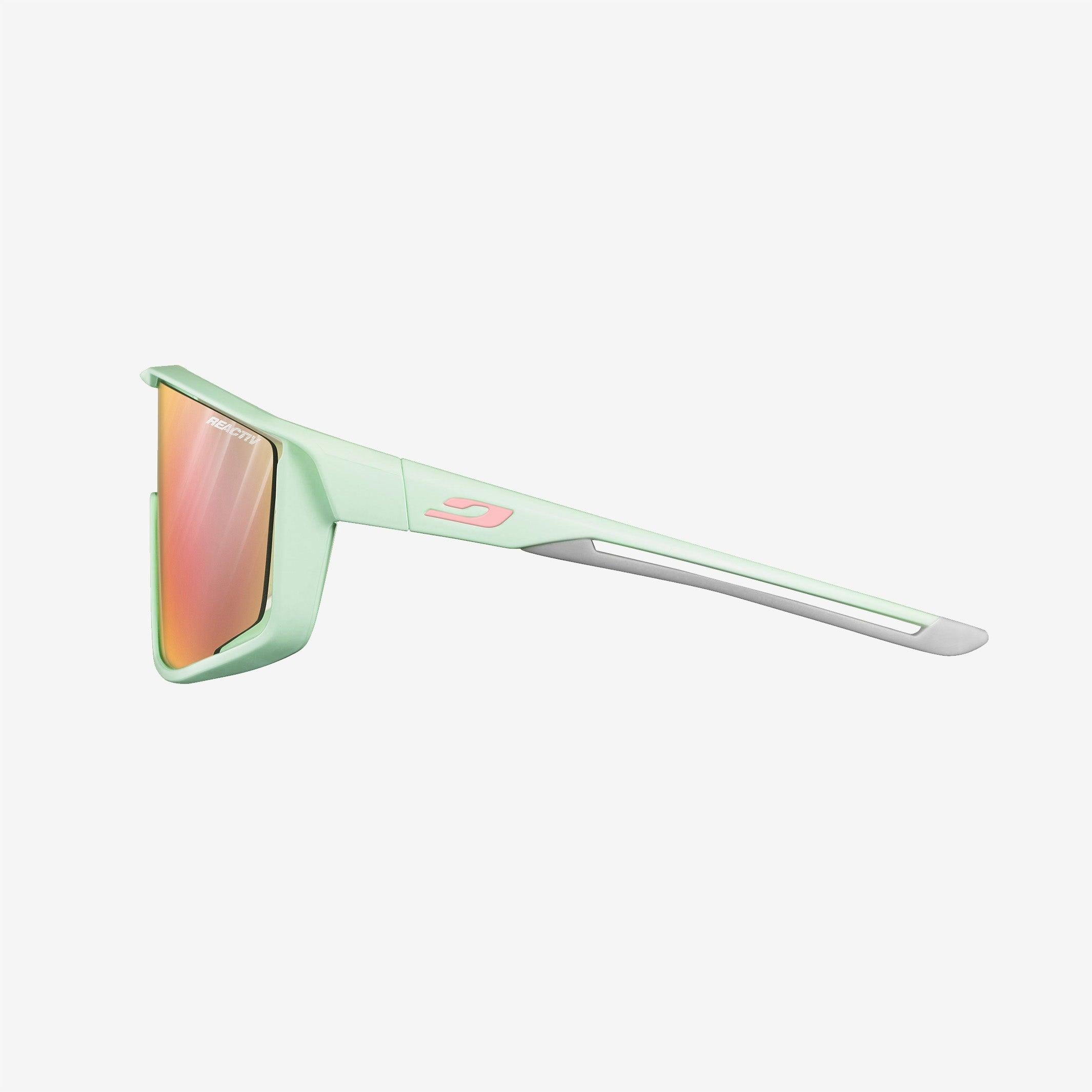 Julbo - Fury - Reactiv 1-3 - Mint/Grey/Pink – Le coureur nordique