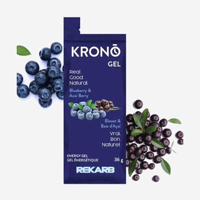 Krono - Gel Énergétique - Boite de 24 gels - Le coureur nordique