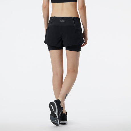 New Balance - Impact Run 2in1 Short - Femme - Le coureur nordique