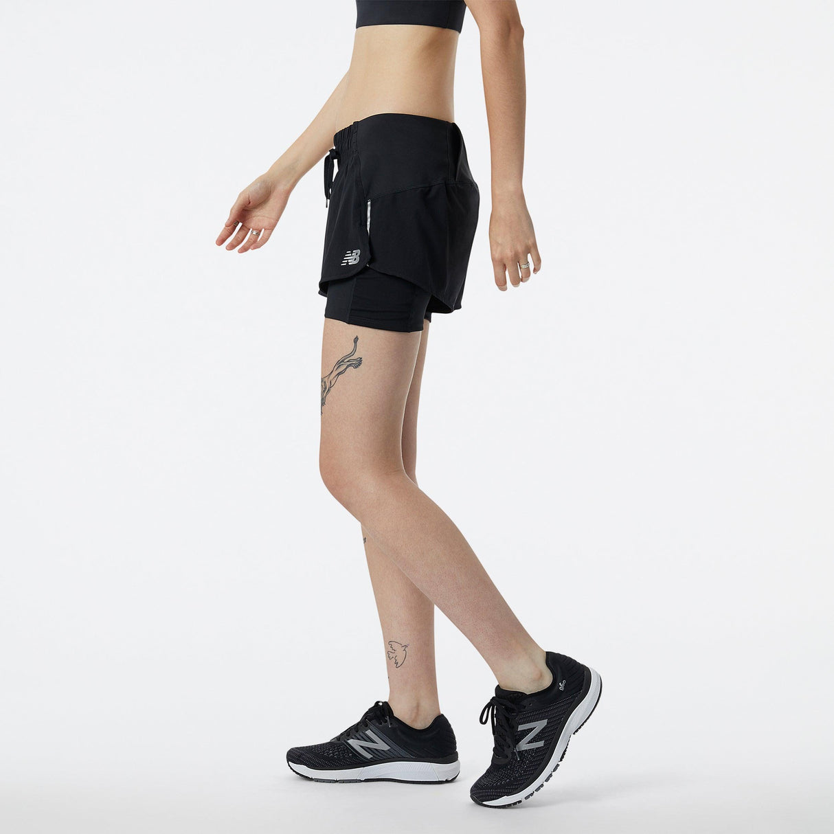 New Balance - Impact Run 2in1 Short - Femme - Le coureur nordique