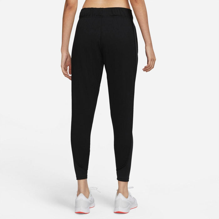 Nike Womens Therma Fleece Training Pants Dri Fit Gray Drawstring Size XL 