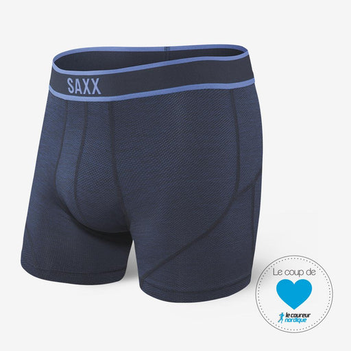 Navy Print Boxer Underwear for men - Saxx