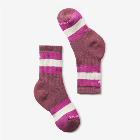 Smartwool - Hike Full Cushion Striped Crew Socks - Junior - Le coureur nordique