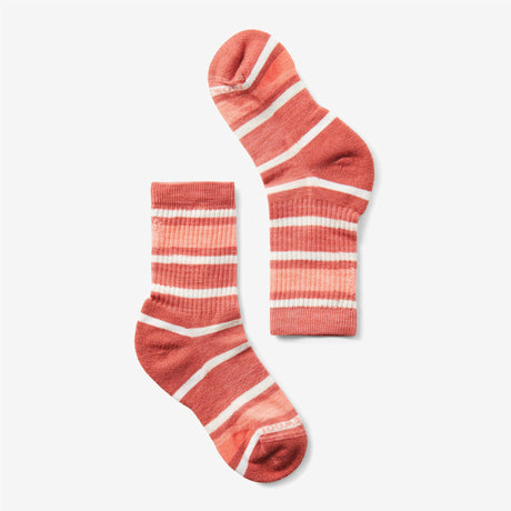 Smartwool - Hike Light Cushion Striped Crew - Junior - Le coureur nordique