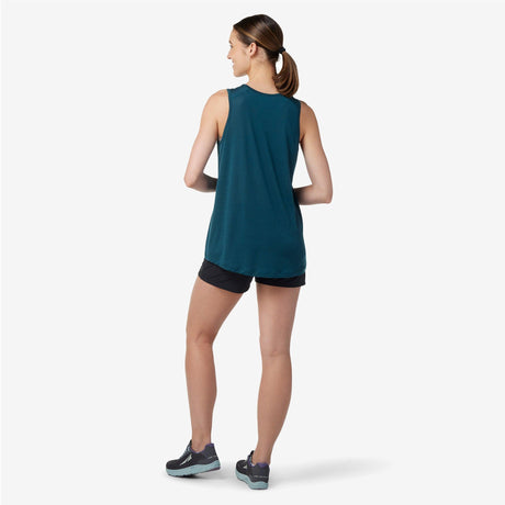 Smartwool - Merino Sport 120 High Neck Tank - Femme - Le coureur nordique