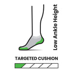 Smartwool - Run Targeted Cushion Low Ankle - Femme - Le coureur nordique