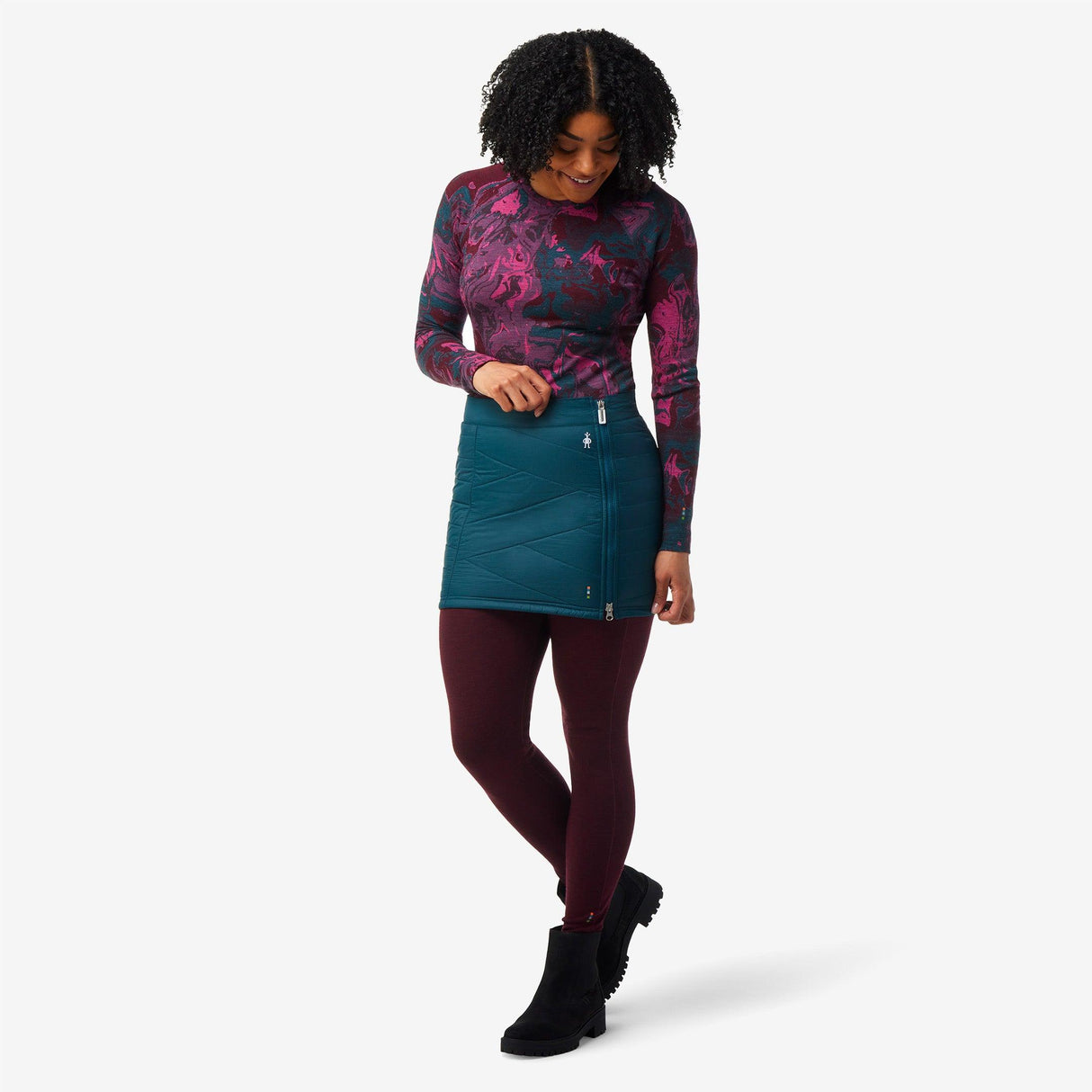 Smartwool - Smartloft Zip Skirt - Femme - Le coureur nordique