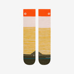 Stance -  Attribute Hike Wool Crew - Offwhite - Le coureur nordique