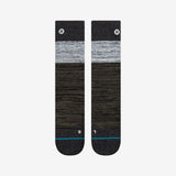 Stance -  Badge Hike Wool Crew - Black - Le coureur nordique