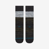 Stance -  Camper Hike Wool Crew - Black - Le coureur nordique